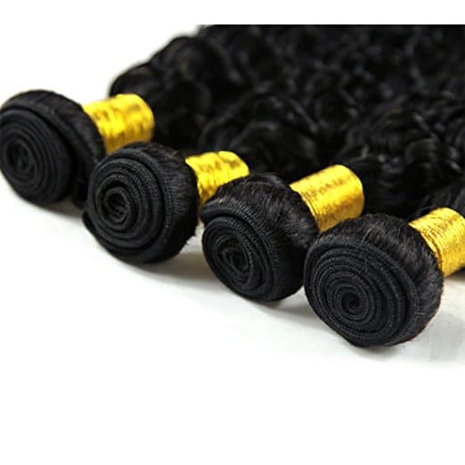 Deep Wave Bundles with 13×4 Lace Frontal 