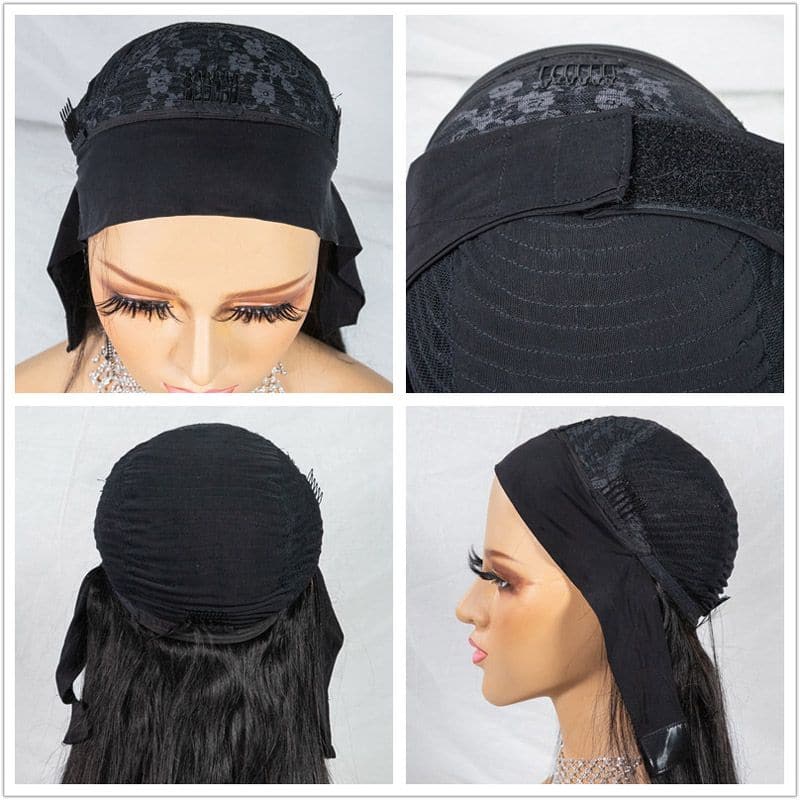 Deisha Yaki Straight Human Hair Headband Wig 10