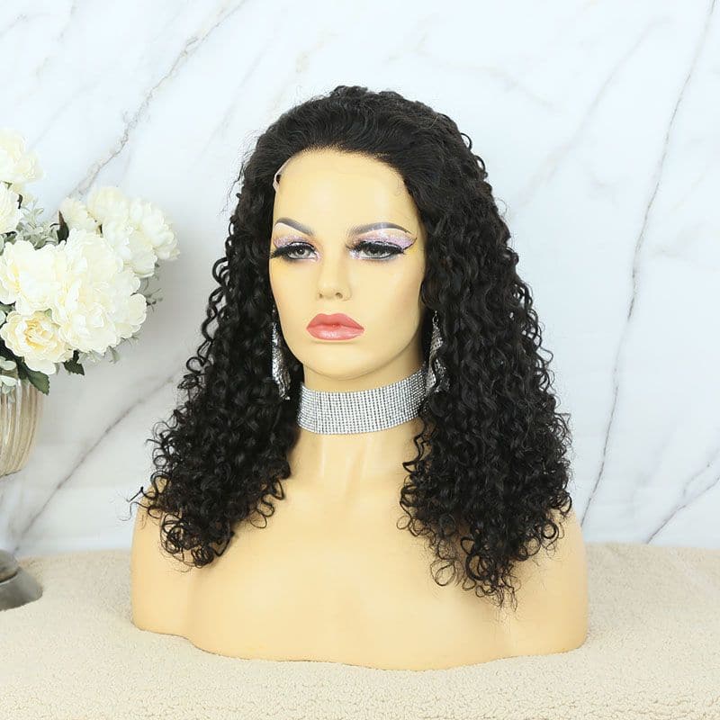Curly HD Lace 5x5 closure wig front