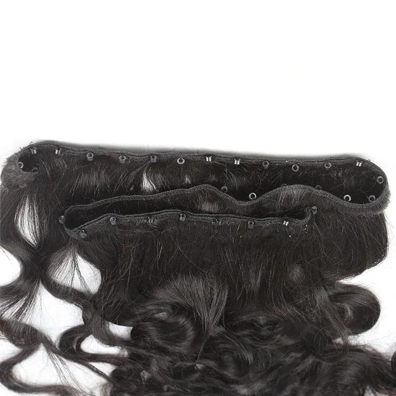wavy weft extensions