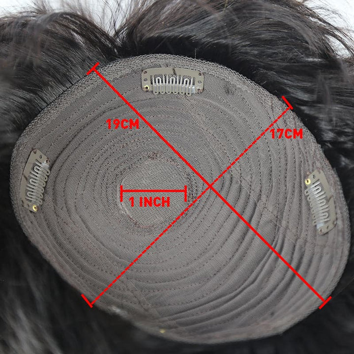 straight clip in human hair wiglets