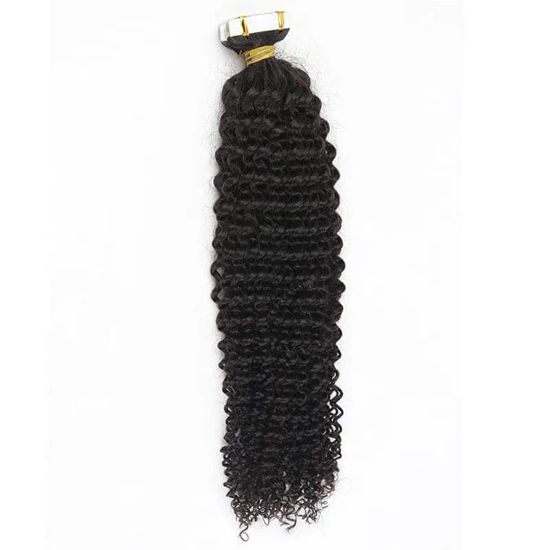 afro kinky tape in hair extensions