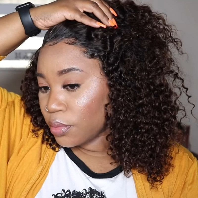 Jerry Curly 360 Lace Frontal Wigs Human Hair review2