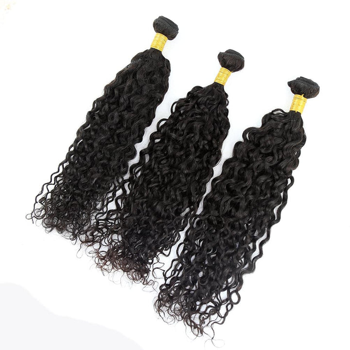 Jerry Curly Brazilian Human Hair Bundles Natural Color