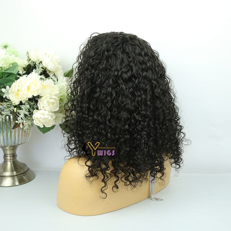 Judy Water Wave Human Hair Headband Wig 6