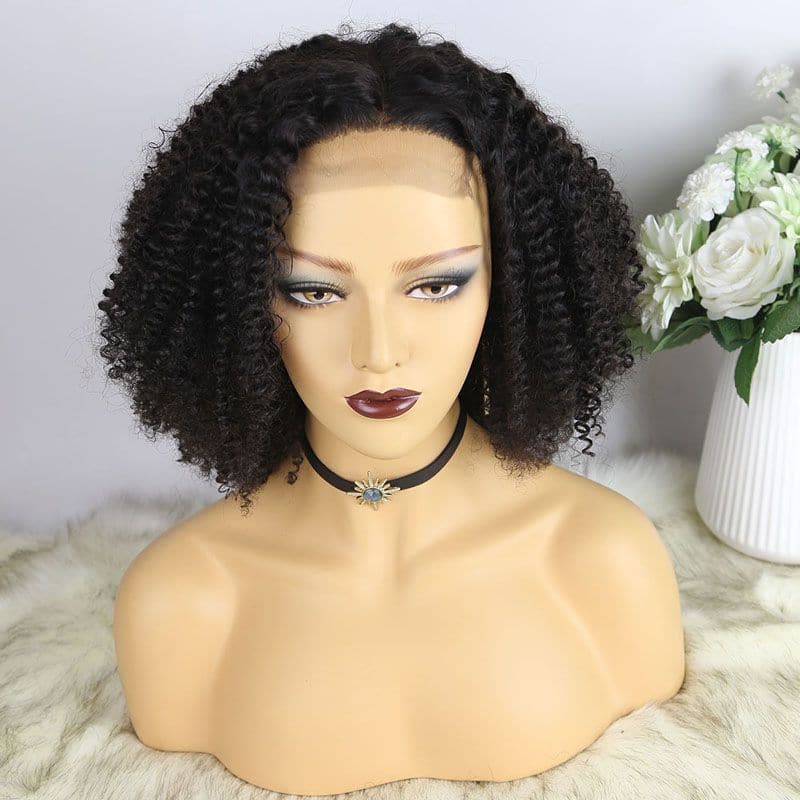 Kinky Curly 4X4 Lace Closure Wig