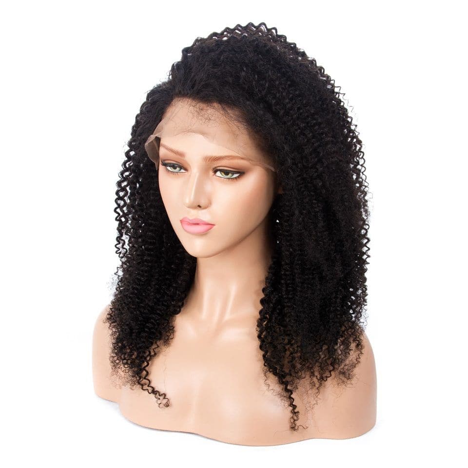 Kinky Curly Human Hair Full Lace Wig 3