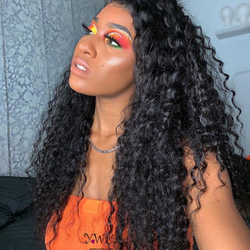 Loose Wave 360 Lace Frontal Wigs Human Hair review1