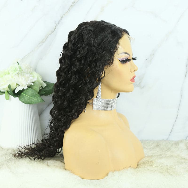  HD lace 5x5 closure wig with loose curls