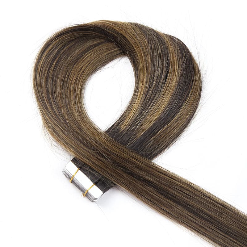 Wholesale - Colored Human Hair Tape In Hair Extensions