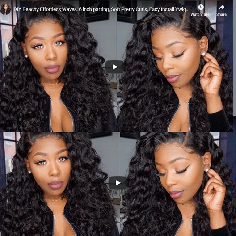 Natural Wave 13 x 6 Lace Front Wigs 1