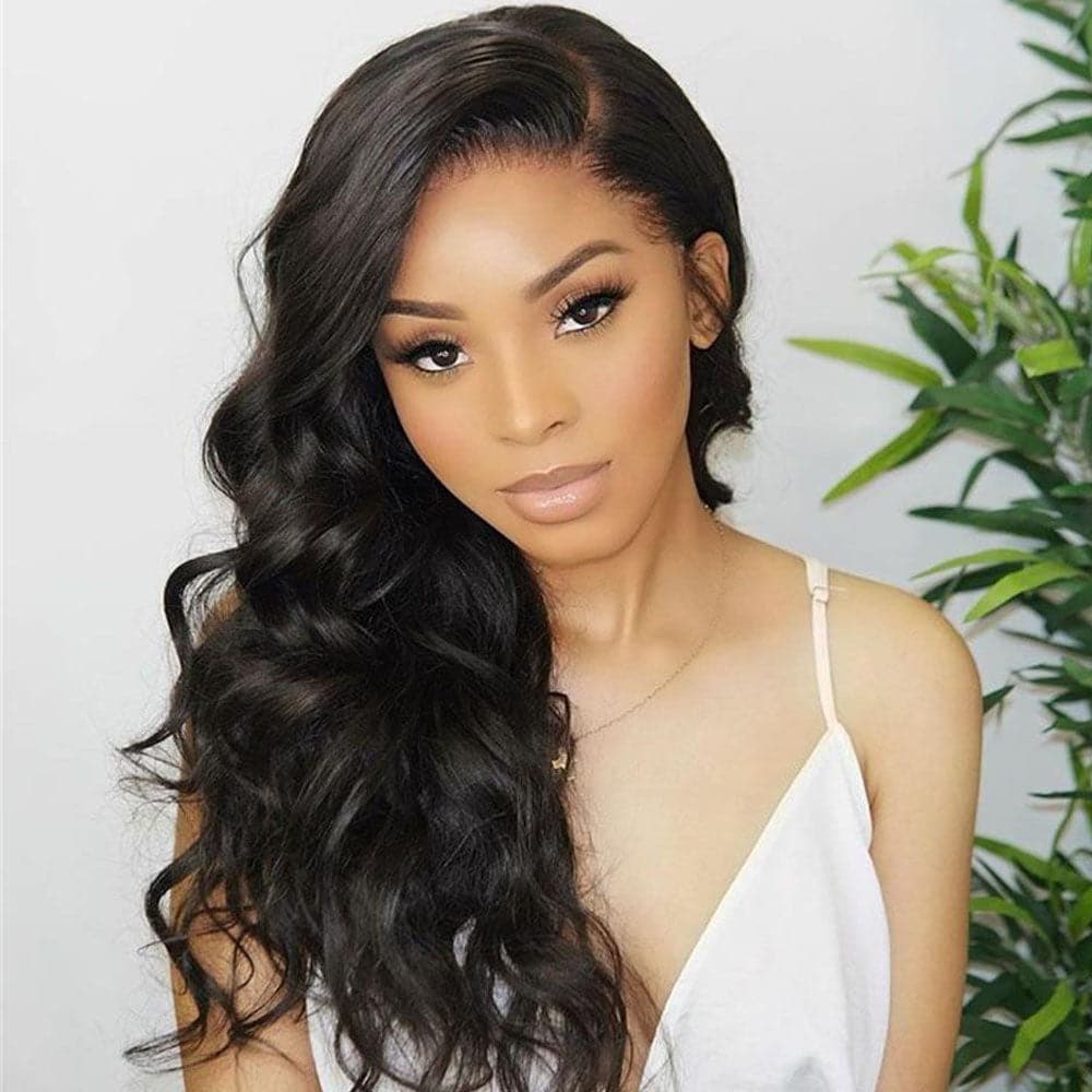 Preplucked Body Wave 13x6 Lace Front Wigs 1
