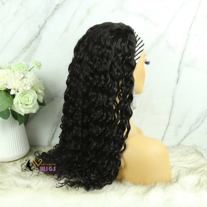 Loose Wave Headband Wig Human Hair 