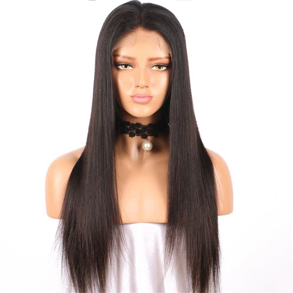Straight Human Hair 13x6 Lace Front Wig 3