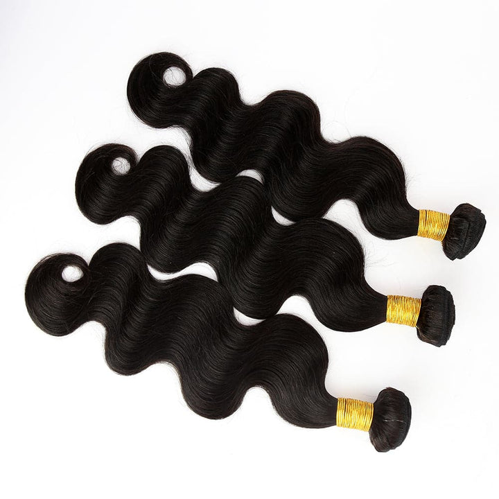body wave raw human hair bundles​