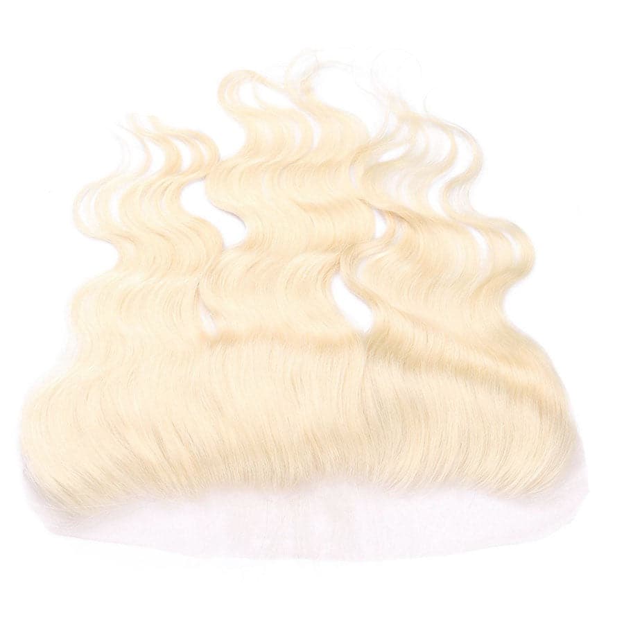#613 Blonde Body Wave Brazilian Hair 13x4 Lace Frontal LLB04 #613