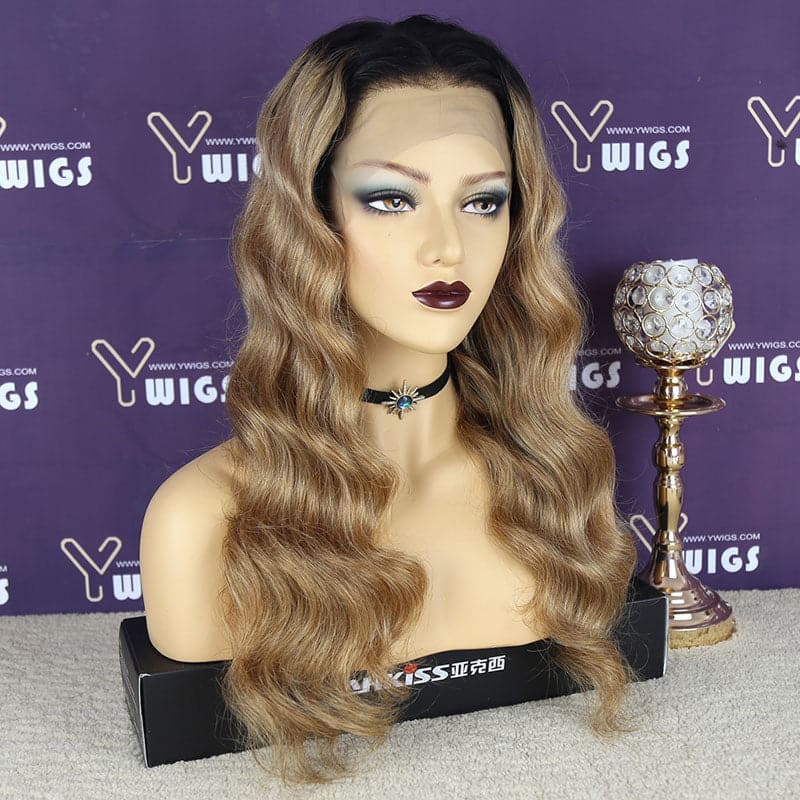 ombre honey blonde body wave 13x6 lace front wig ywigs 01