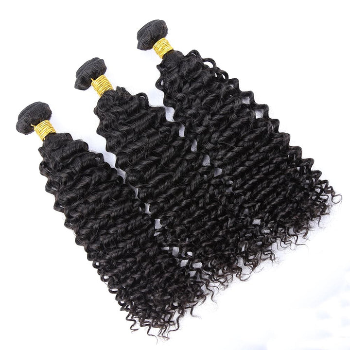 brazilian human hair bundles deep curly