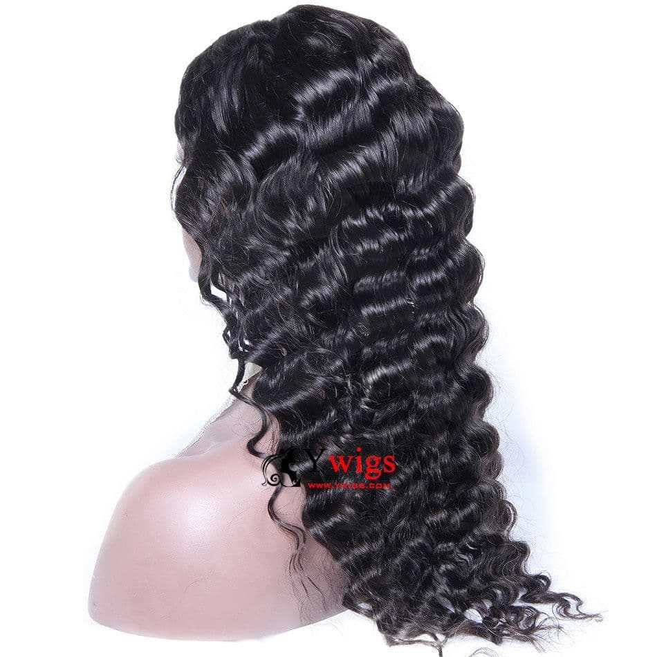 Deep Wave Human Hair 13x4 Lace Front Wigs 02