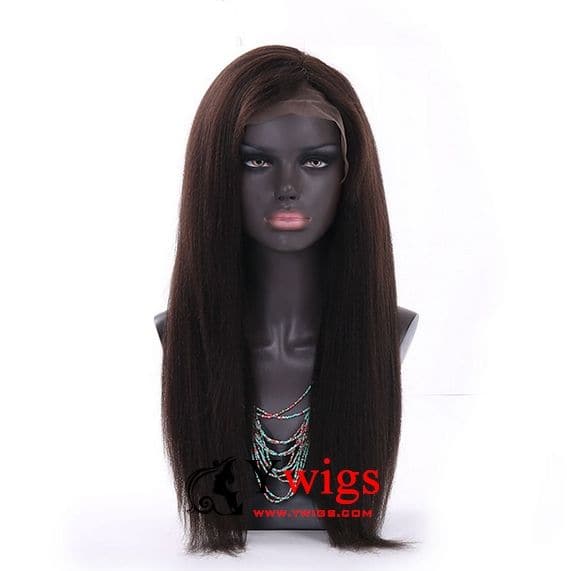 Light Yaki 13x4 Lace Front Human Hair Wig 04