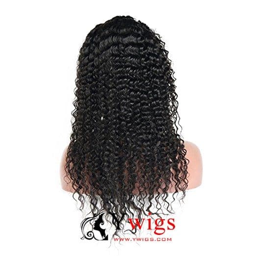 Deep Curly Human Hair 13x4 Lace Front Wigs 05