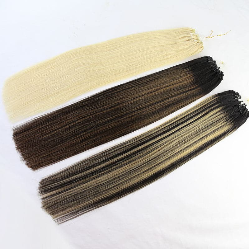Wholesale - Colored Pre-looped Microlinks/Microloop Hair Extensions