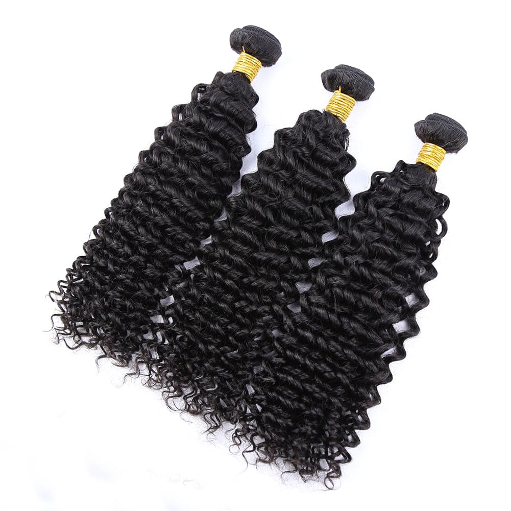 deep curly human braiding hair bundles