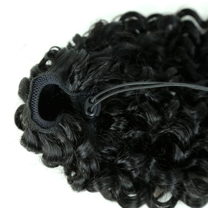 deep curly drawstring ponytail photo 5