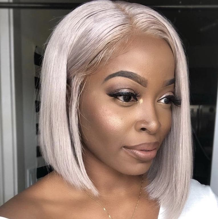 grey 13x6 lace front bob wig review 2