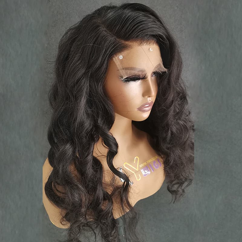 Wholesale - HD Lace 5x5 Lace Closure Wig Natural Color