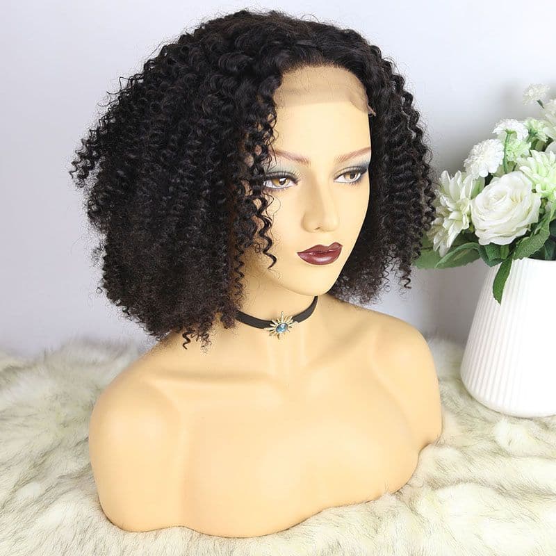 Kinky Curly 4X4 Lace Closure Wig 1