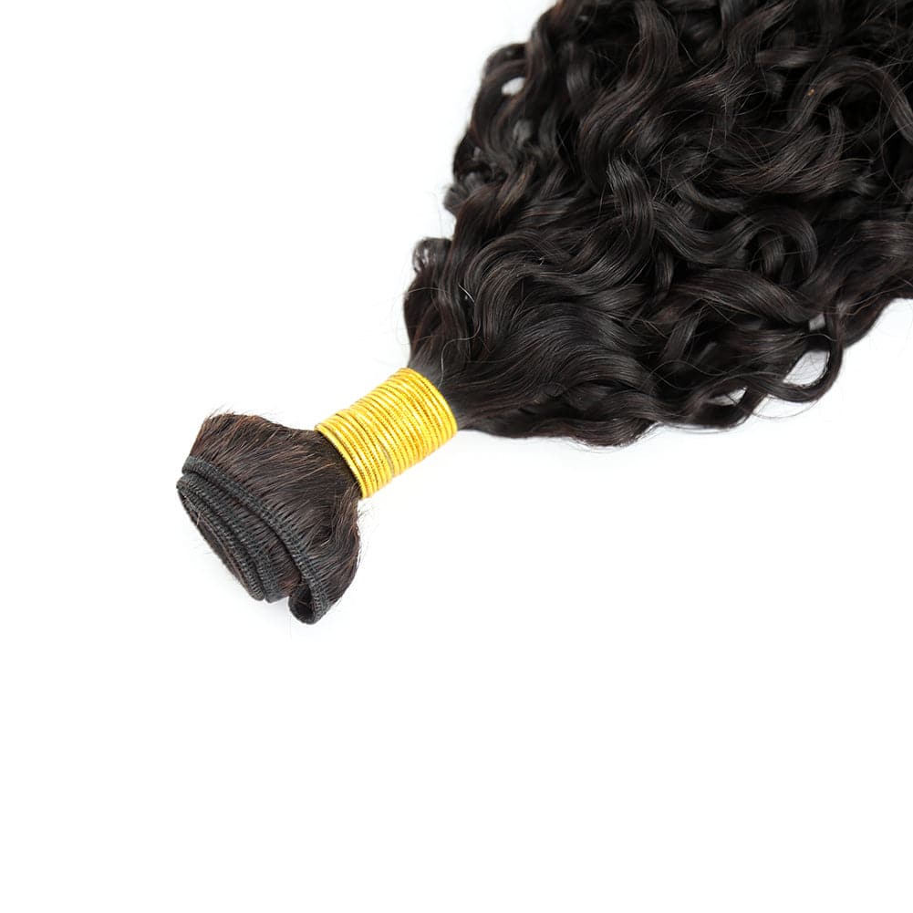 Jerry Curly Human Hair Bundles | 100% Virgin Hair – Ywigs display picture 2