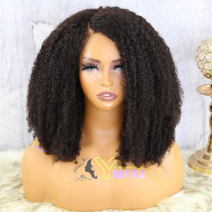 Multi-Textured Kinky Curly 13 x 6 Lace Front Wig