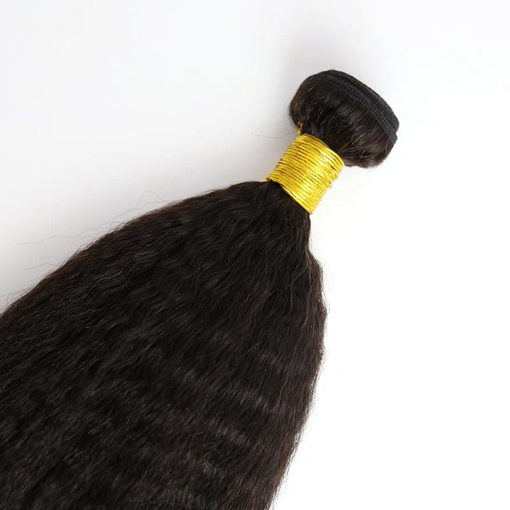 kinky human hair bundles​