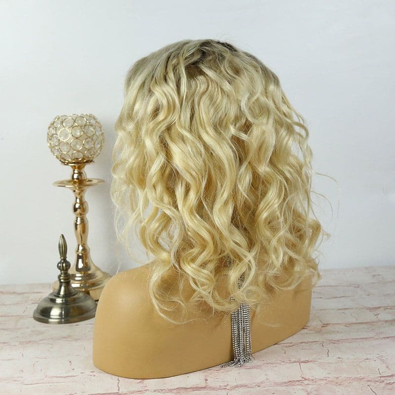 Beyonce #T3/613 Blonde Wavy 13 x 6 Lace Front Wig 05