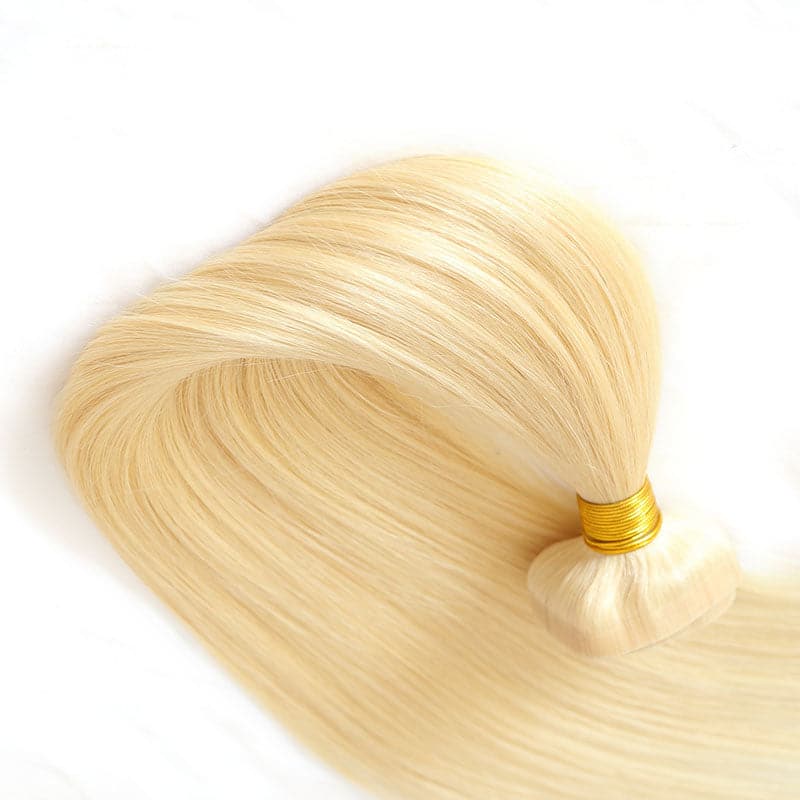 Wholesale - Blonde Seamless Clip In Hair Extensions