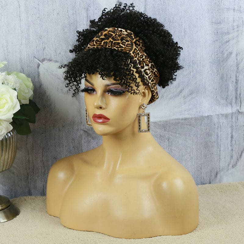 zola afro kinky curly wig with bangs 3