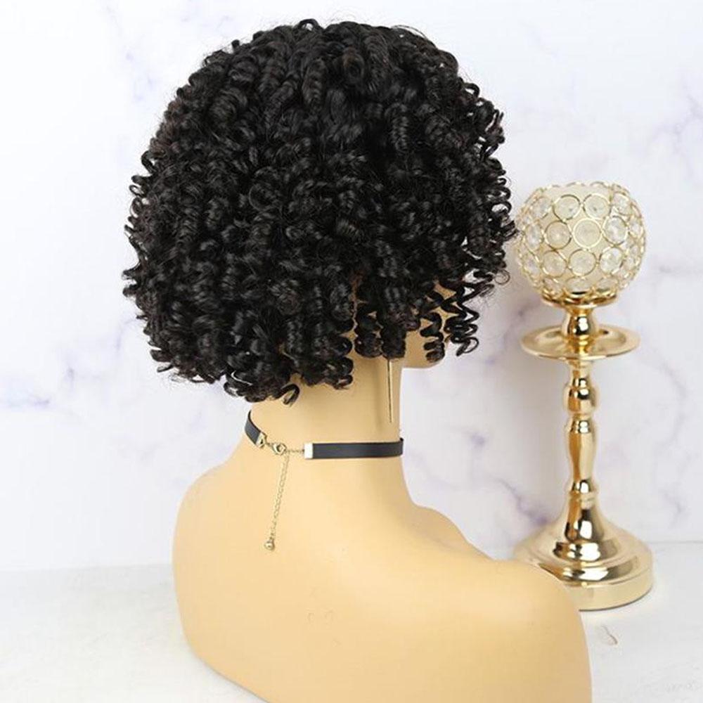 Curly Middle Part 13 X 6 Lace Front Wig 5