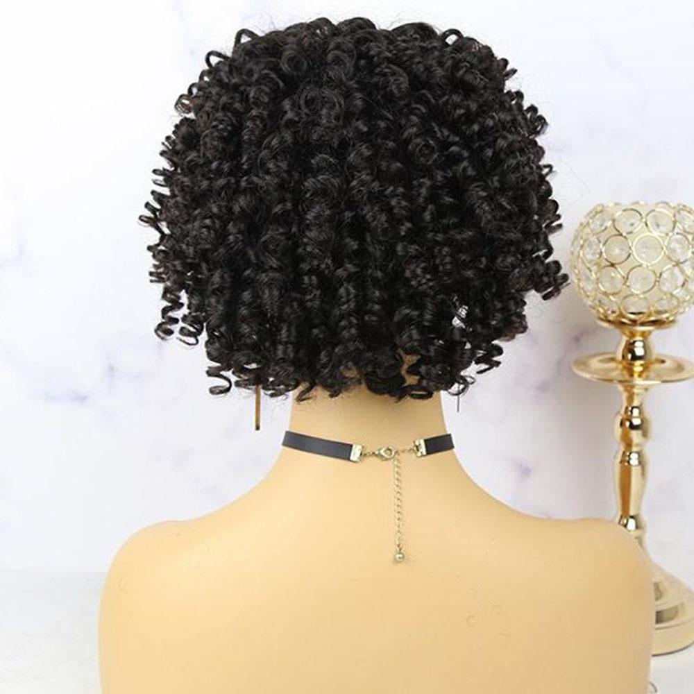 Curly Middle Part 13 X 6 Lace Front Wig 6