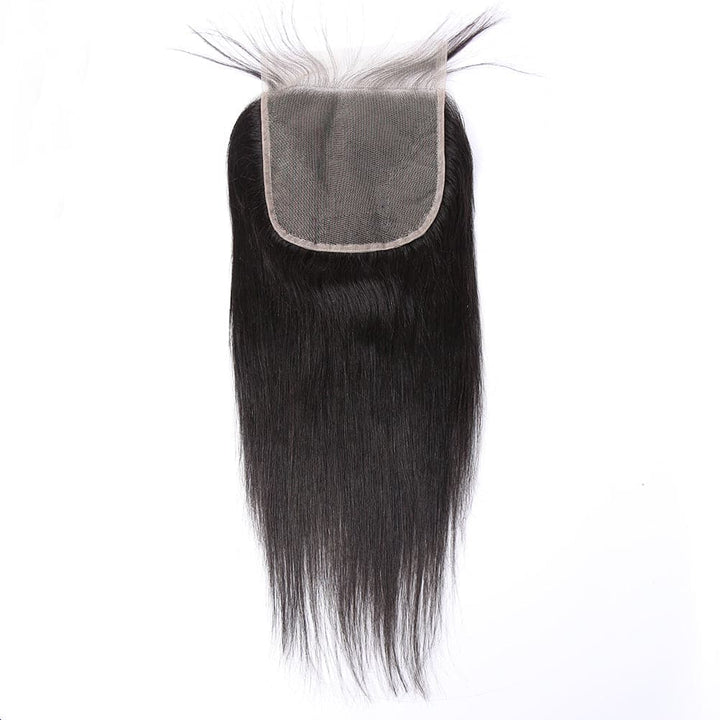 straight 6x6 lace closure BS01 human hair 2