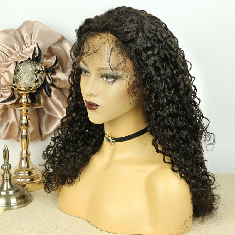Bobby - Deep Curly 13x4 Lace Front Wigs Human Hair 01