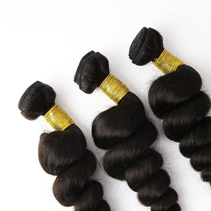 ywigs loose wave human hair bundles​